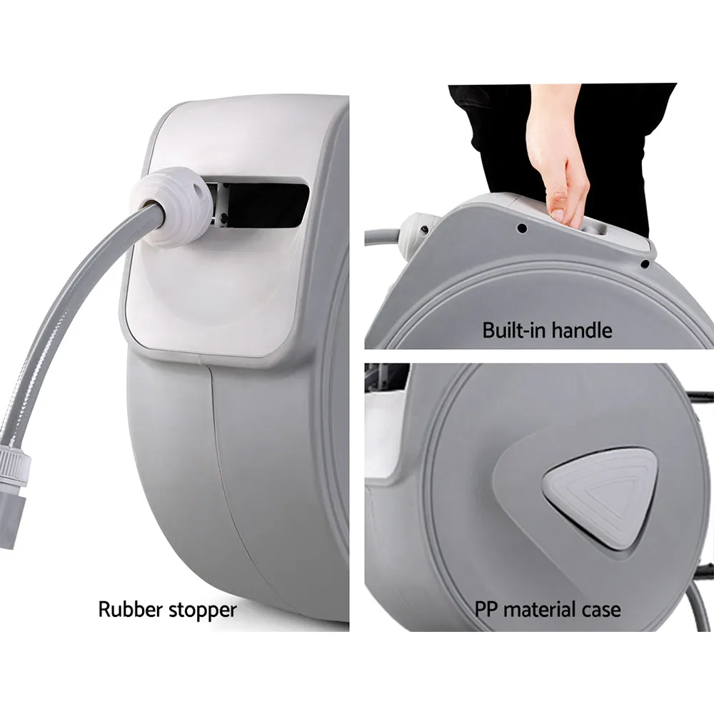 10m UV Resistant Retractable Hose Reel & Spray Gun