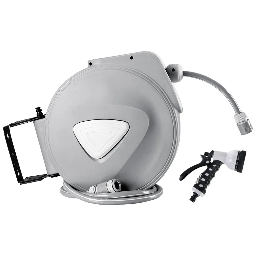 10m UV Resistant Retractable Hose Reel & Spray Gun