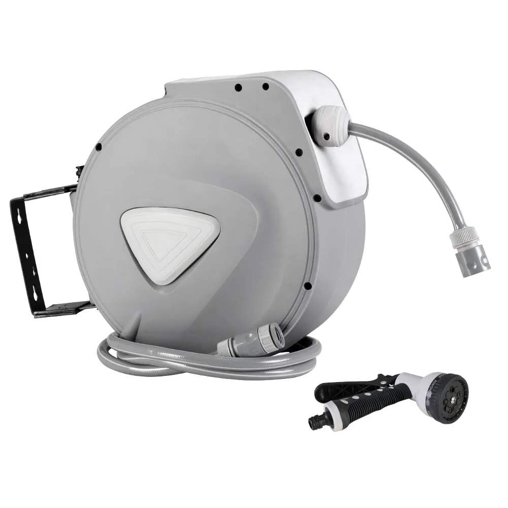 10m UV Resistant Retractable Hose Reel & Spray Gun