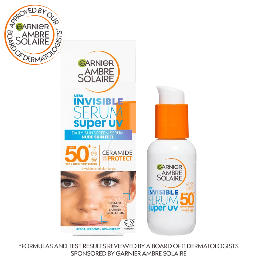 Ambre Solaire Invisible Super UV Face Serum SPF 50 30ml
