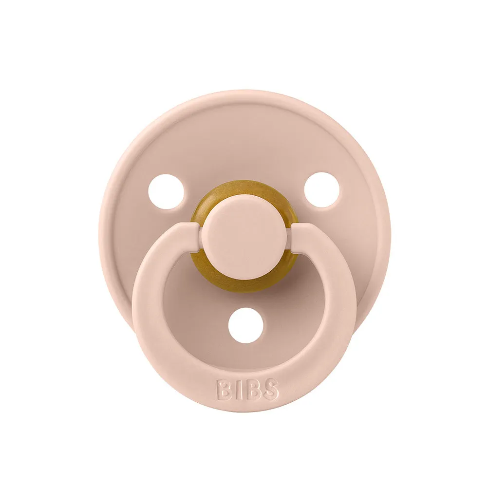 Bibs Twin  Dummy Pack - Blush Pink/Blush Pink