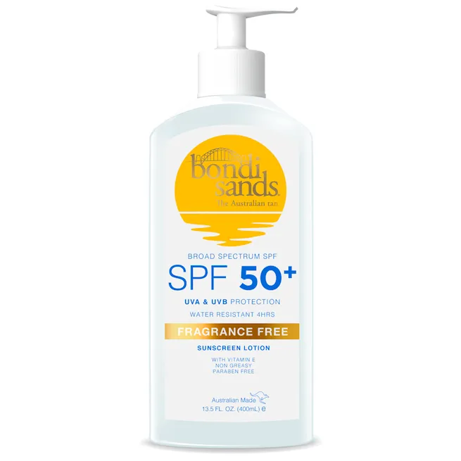 BONDI SANDS SPF 50  Sunscreen Lotion - Fragrance Free (500 ml)