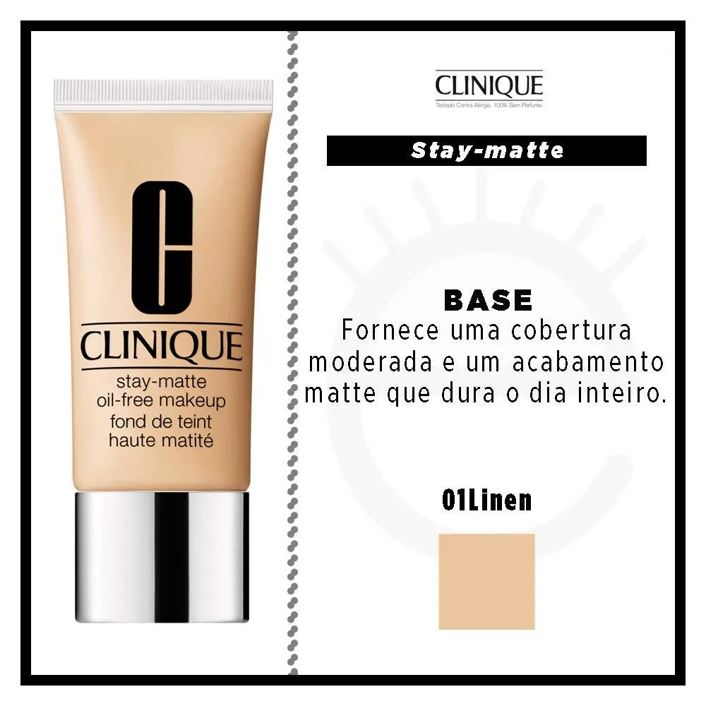 Clinique Stay-Matte Oil-Free Makeup