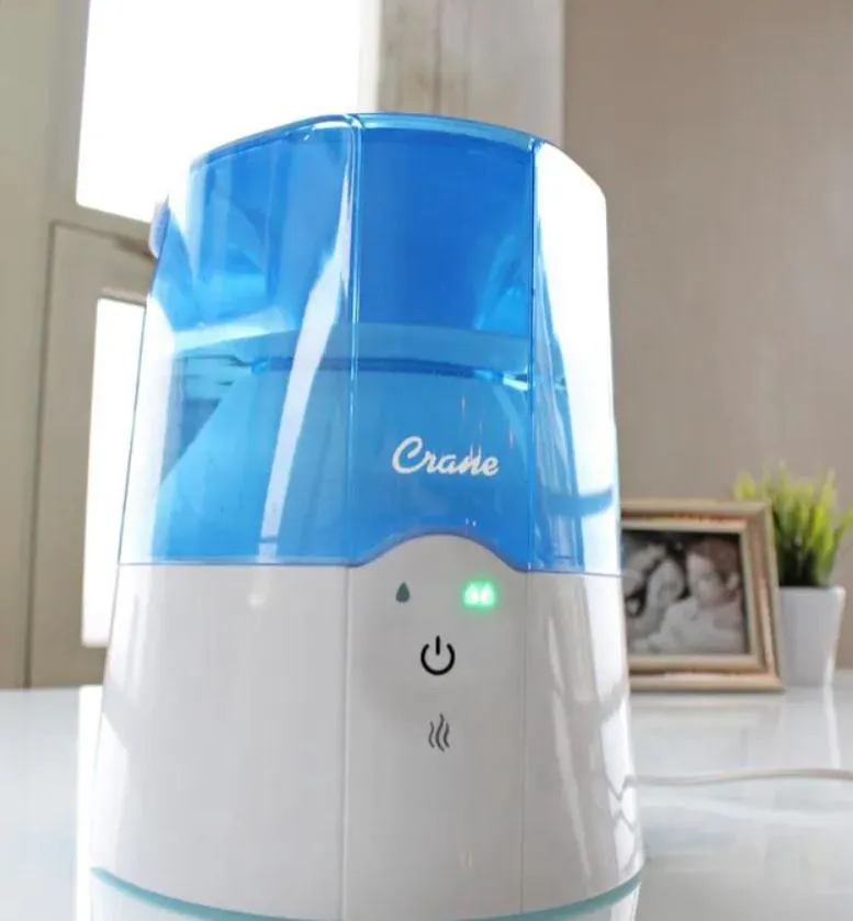 Crane Tabletop Warm Mist 0.5 Gallon Humidifier - Certified Refurbished