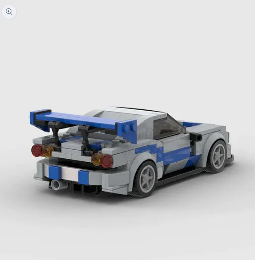 Creative MOC Technology Vehicles Tesla Toy Cars