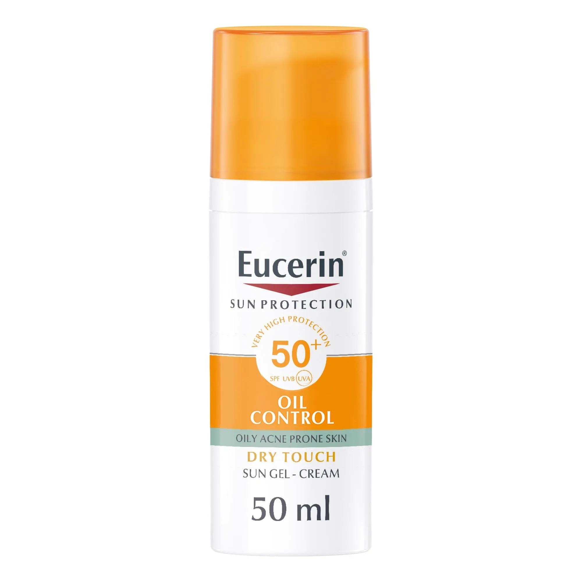 Eucerin Face Sunscreen Oil Control Gel-Cream Dry Touch, SPF 50 , 50ml