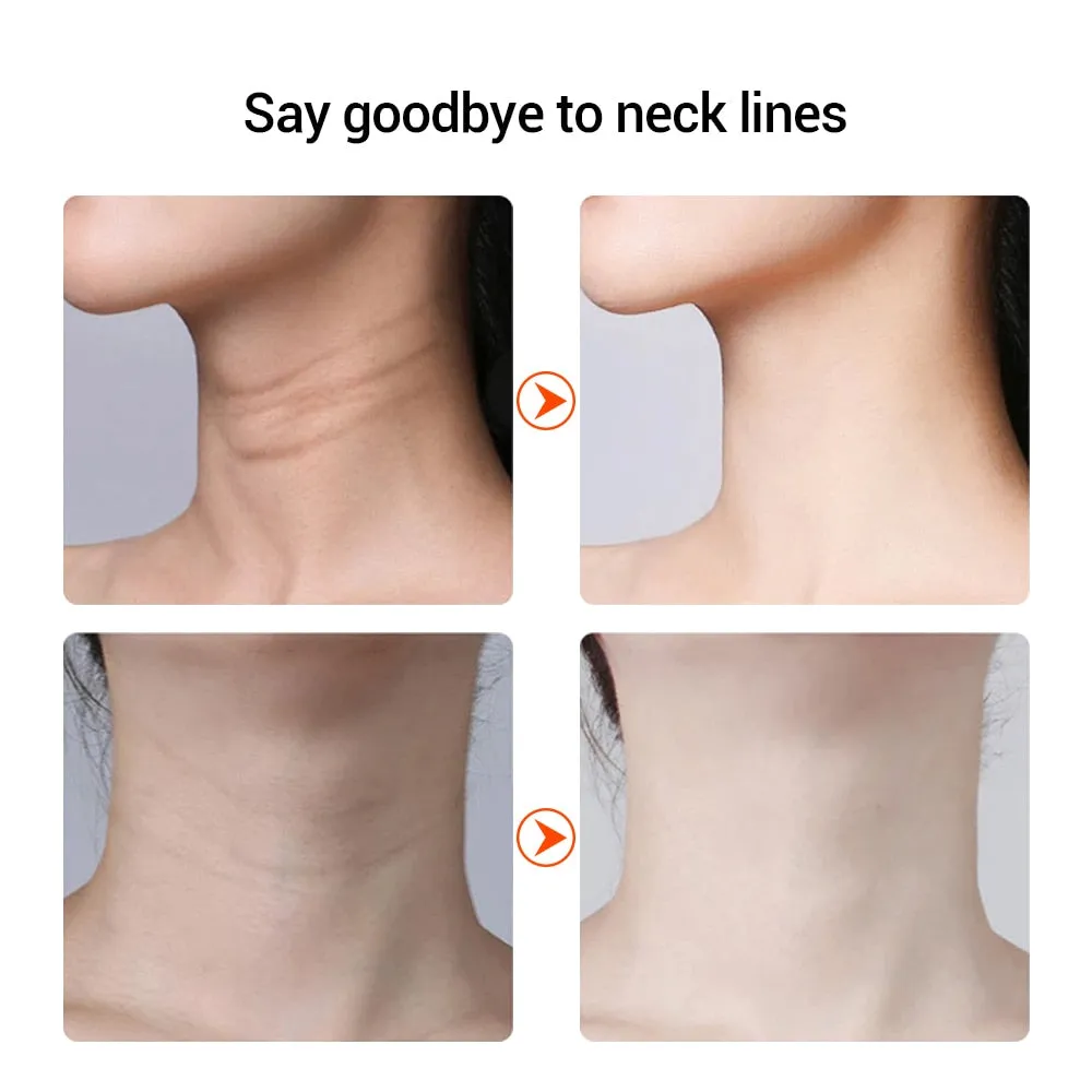 GLOWY EMS Microcurrent LED Therapy Massager Wand for Neck & Face [Chin Massager Face Lifting Anti-wrinkle Beauty Device]