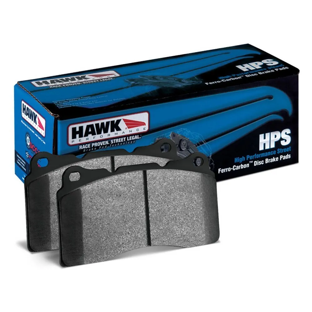 Hawk HPS Brake Pads VW CC (09-12) Passat (06-10) Golf R32 (2008) Front Set HB515F.760