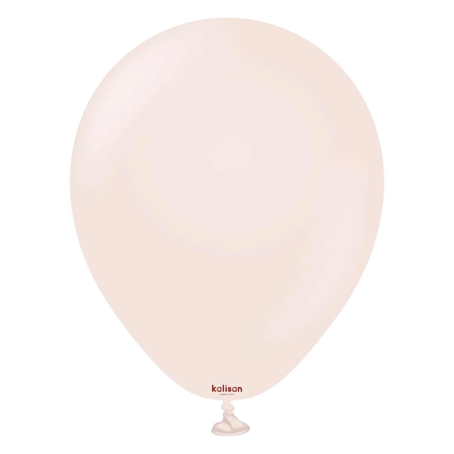 Kalisan Latex Standard Pink Blush - 5", 100 Pieces
