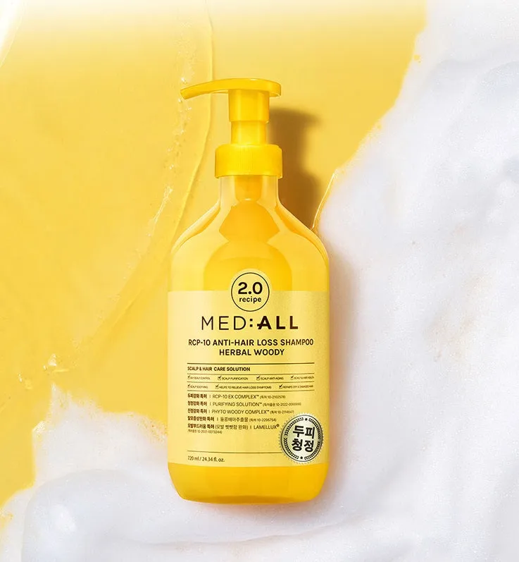 MED:ALL RCP-10 ANTI-HAIR LOSS SHAMPOO HERBAL WOODY 300ml