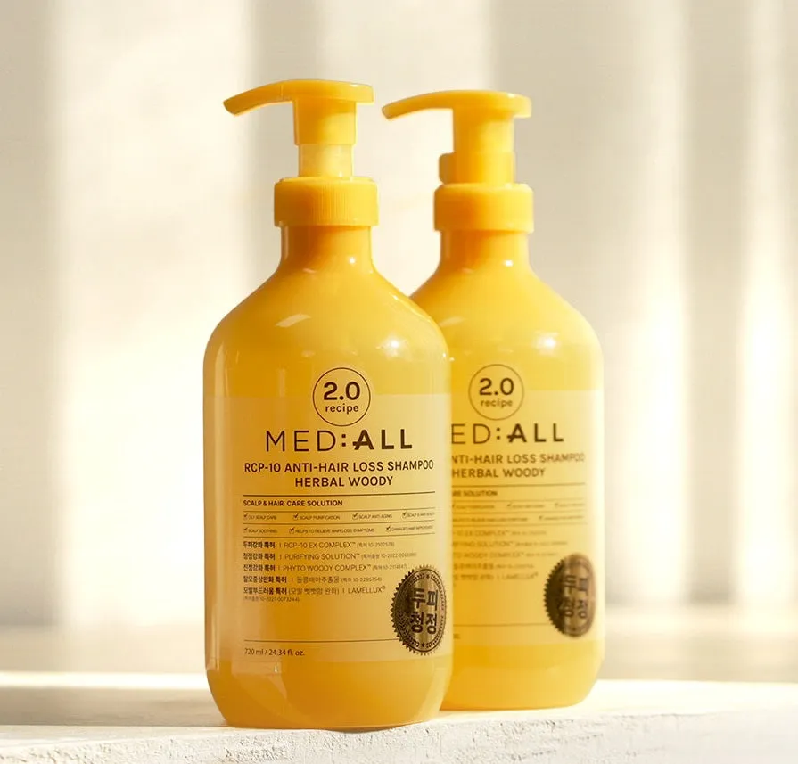 MED:ALL RCP-10 ANTI-HAIR LOSS SHAMPOO HERBAL WOODY 300ml