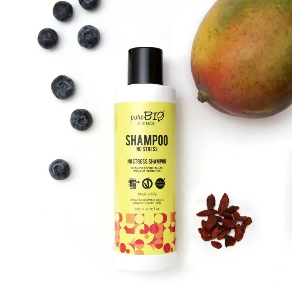 NO STRESS HAIR SHAMPOO 200 ml - Treated and stressed hair