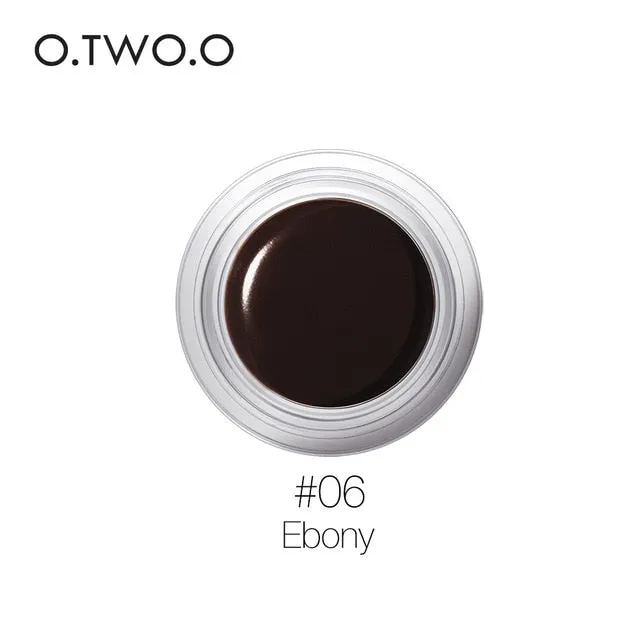 O.TWO.O Eyebrow Gel 6 Colors 3D Natural Brown Eye Brow Shade Make Up Profesional Long Lasting Brow Paint Cosmetics With Brush