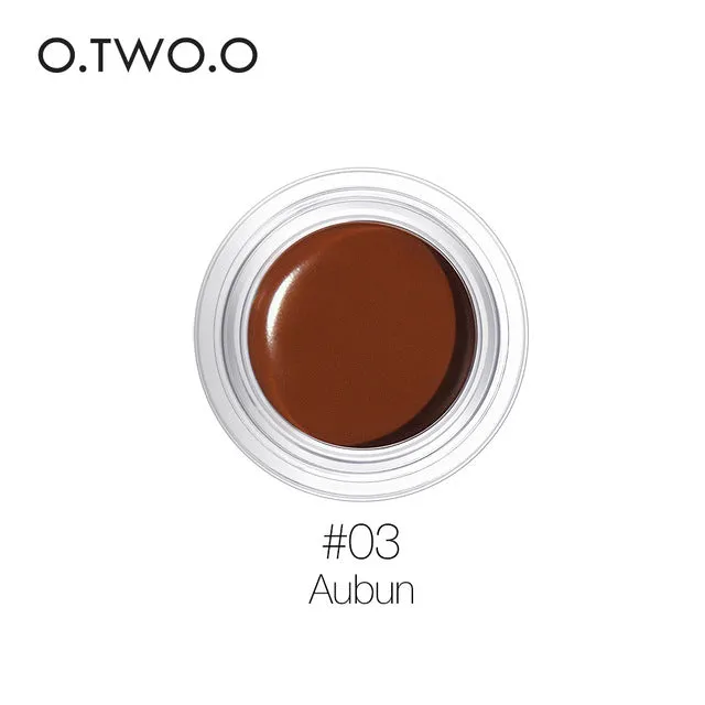 O.TWO.O Eyebrow Gel 6 Colors 3D Natural Brown Eye Brow Shade Make Up Profesional Long Lasting Brow Paint Cosmetics With Brush