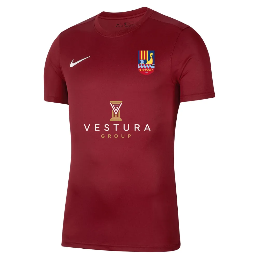 Sileby Town CC Short Sleeve Shirt Team Red